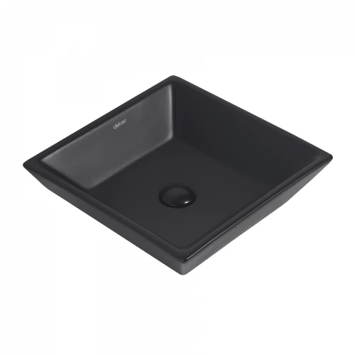 Раковина накладная Abber Rechteck черная матовая AC2214MB