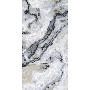 Керамогранит Seratonia Carving-Glossy GS Basil Natural серый 120х60 см