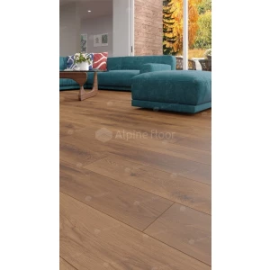 Плитка каменно-полимерная Alpine Floor Premium XL Дуб Насыщенный ABA ECO 7-7 43 класс 8 мм 2.195 кв.м 152.4х18 см