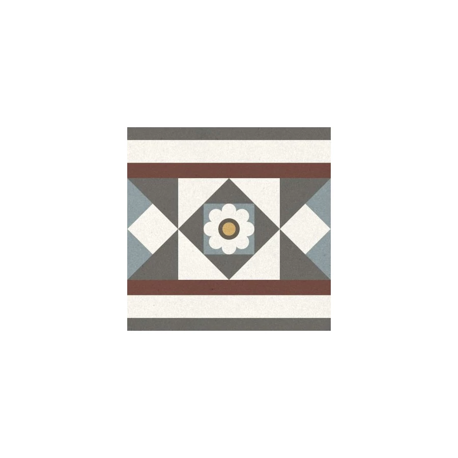 Декор Gracia Ceramica Longo multi многоцветный 02 20х20 см