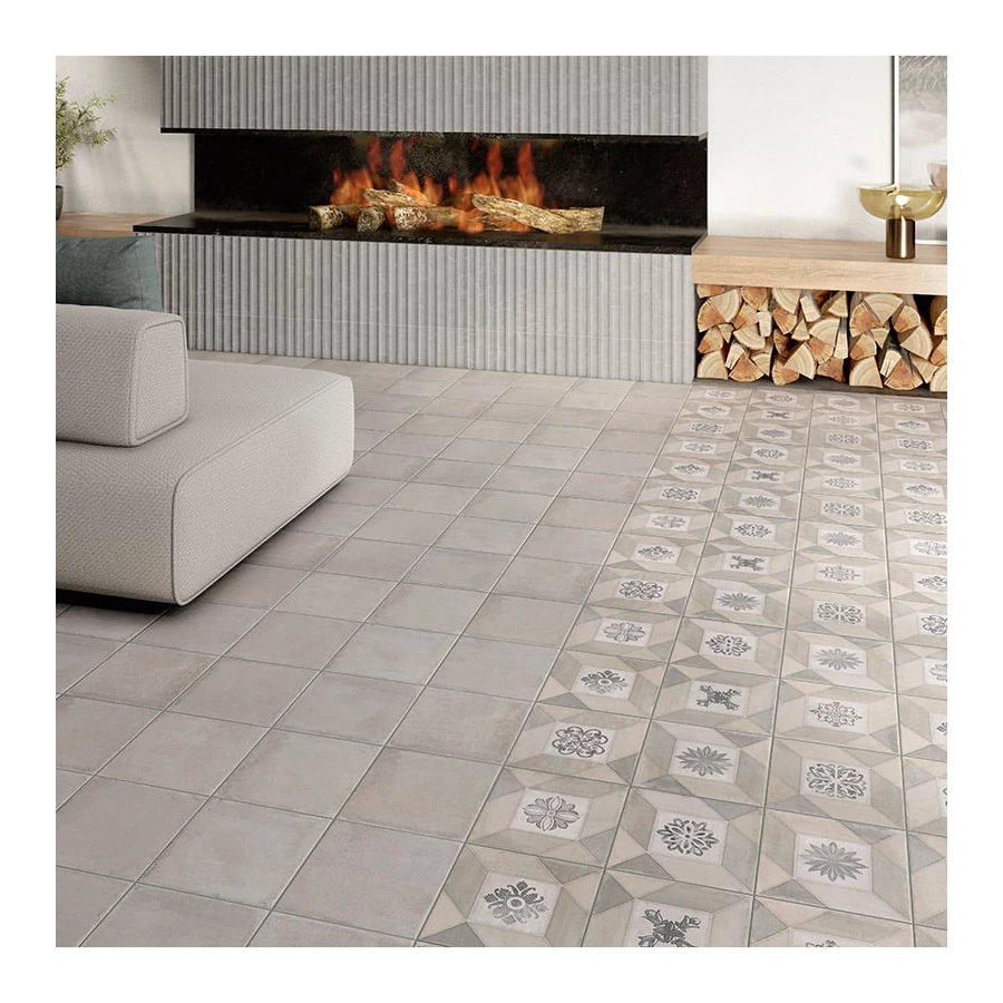 Декор Mainzu Elegance Deco Grey матовый серый PT03969 20x20 см