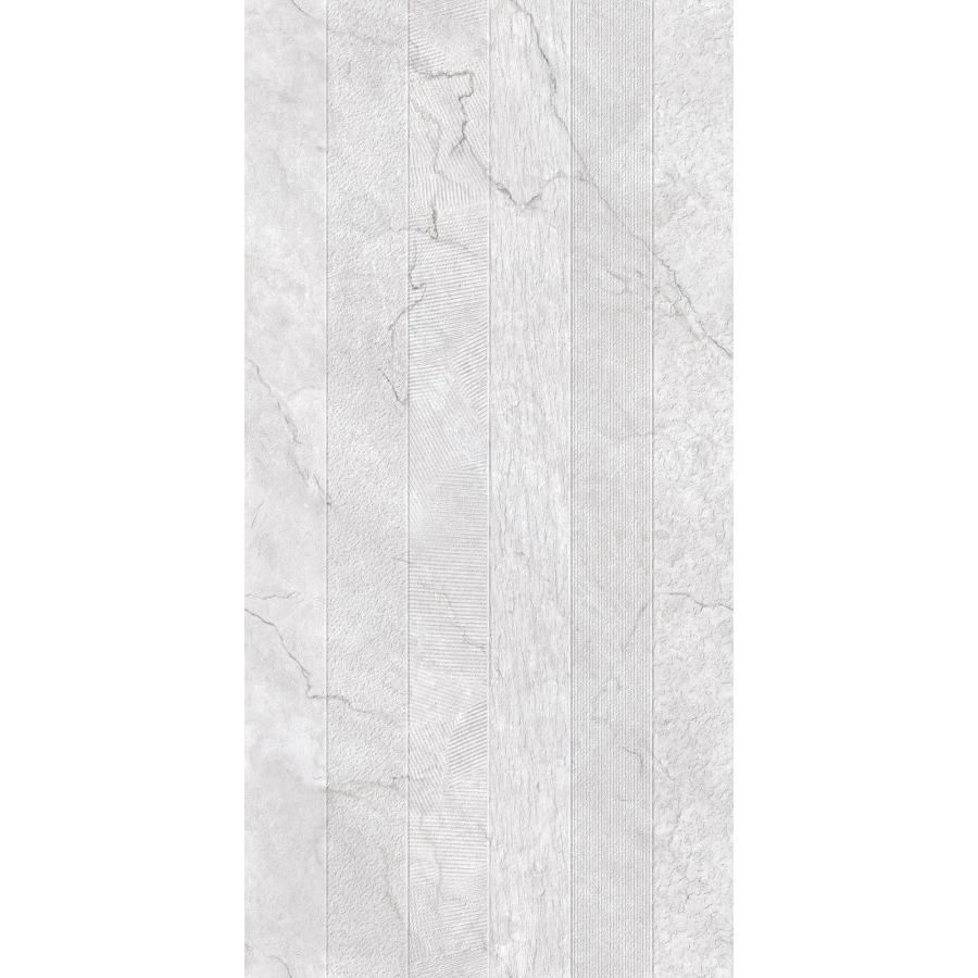 Декор Creanza Lumiere White Decor Matt Glossy матовый с глянцевым эффектом белый CZ-GL06-D 160х80 см