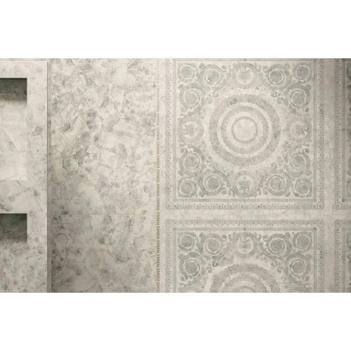 Керамогранит Versace Gemstone Diamante Lux Rett глянцевый бежевый PF60011794 120х60 см