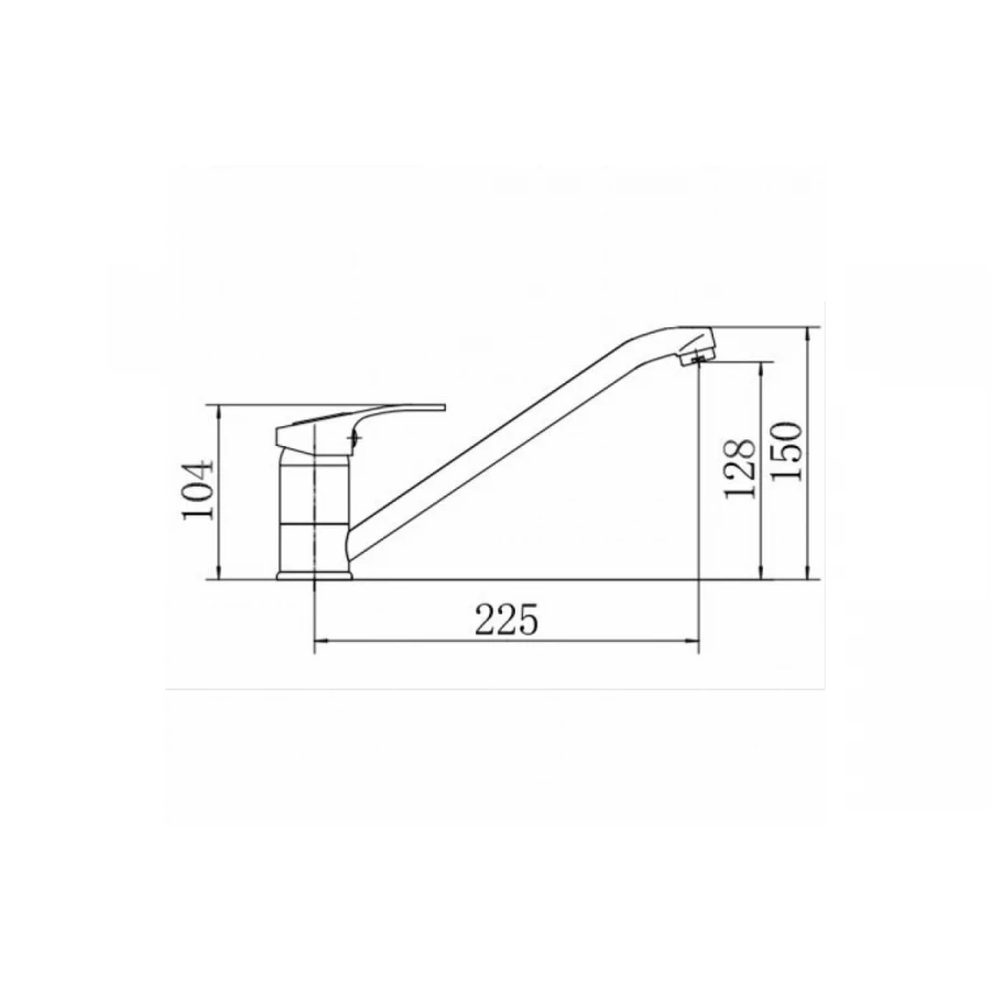 Смеситель для кухни Fashun A4237