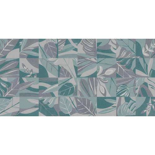 Керамогранит NT Ceramic Sketch Art Decor Matt матовый бирюзовый NTTVL99818M 120х60 см