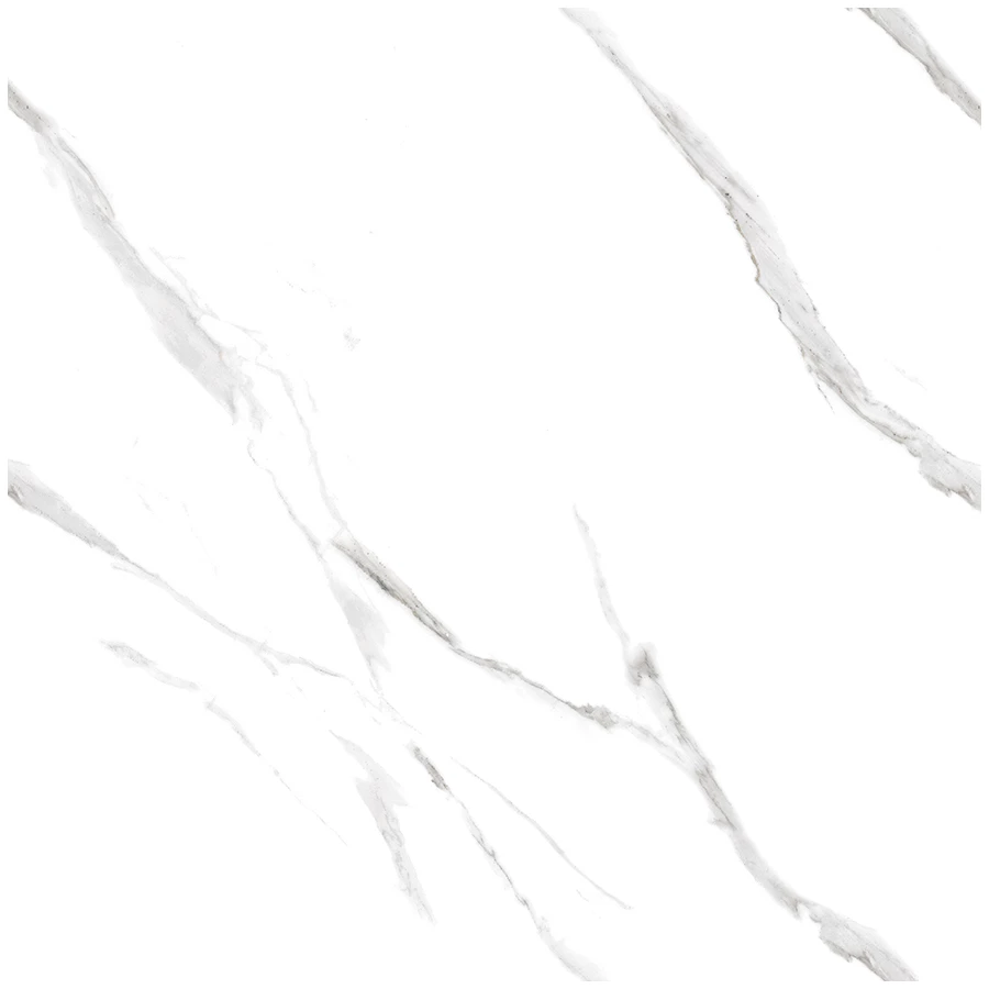 Керамогранит Ceradim Calacatta Pleasant белый Полированный 60х60 см