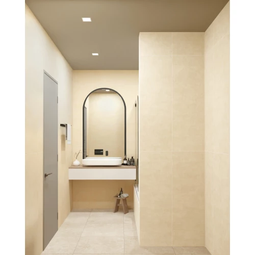 Керамогранит Global Tile Дуэт / Duet матовый светло-бежевый GT1206024207MR 120x60 см