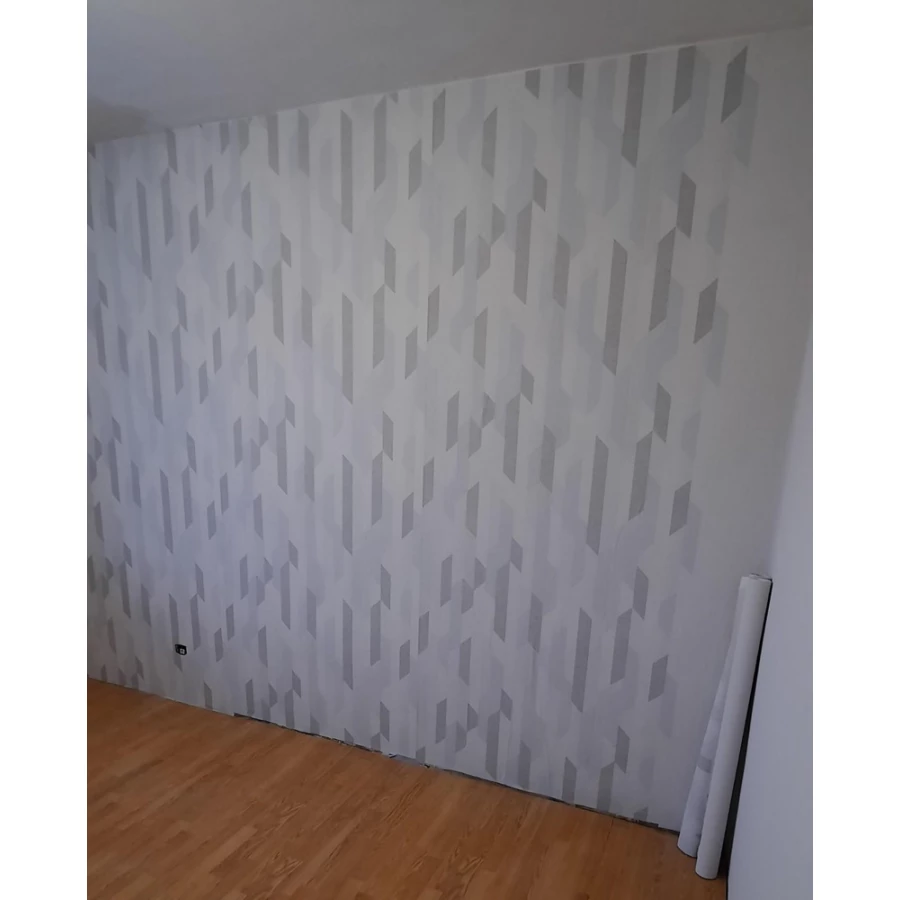 Обои флизелиновые Palitra Home HomeColor Tact серые HC31137-14 1.06х10.05 м