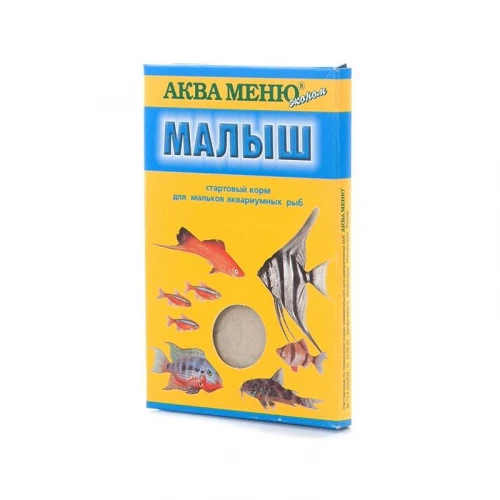 Стартовый корм для мальков Aquamenu Малыш 736 15 г 