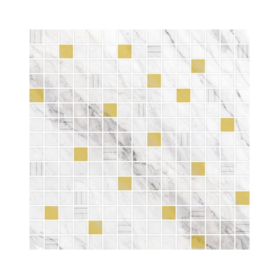 Мозаика Eurotile Ceramica Calacatta золото 925 32,5х32,5