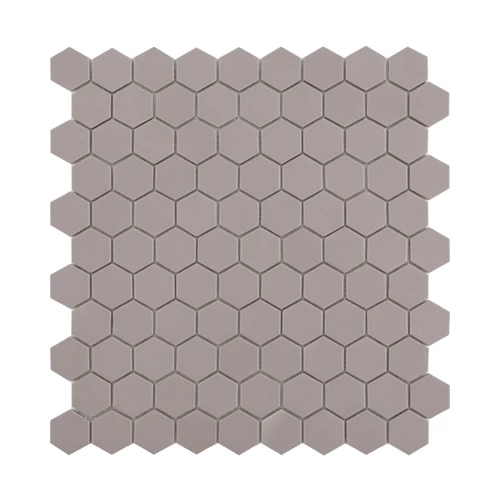 Стеклянная мозаика Vidrepur Hexagon Nordic № 926 Бежевый 31,7х31,7 см