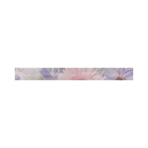 Бордюр Gracia Ceramica Aquarelle lilac лиловый 01 6,5х60 см