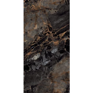 Керамогранит Global Tile Decorum GT Черный суперполировка GT1206011705HPR 120х60 см