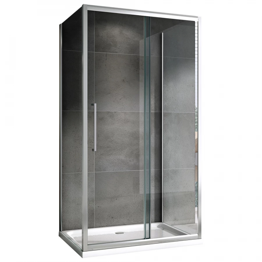 Душевой уголок Abber Schwarzer Diamant AG30100H-S50-S50 100х50 см