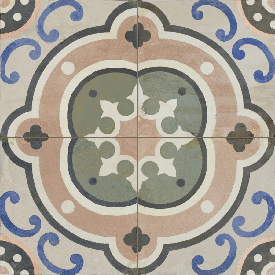 Керамическая плитка Peronda FS Barna Raval матовая многоцветная 0100337764 45х45 см