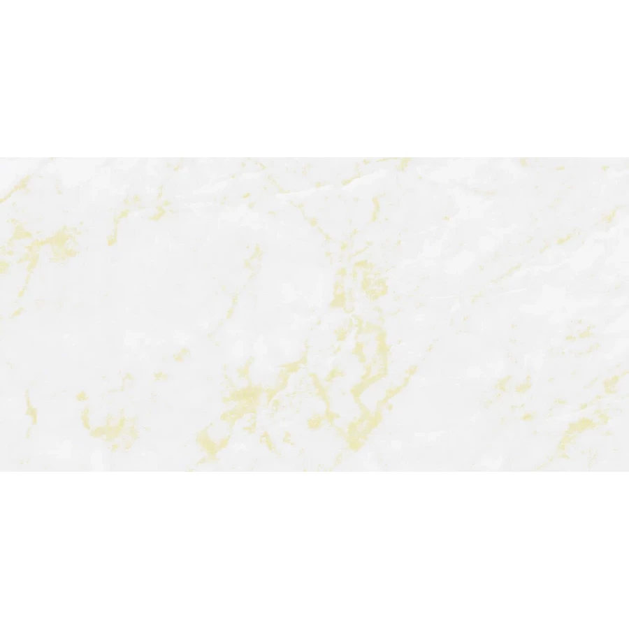Керамогранит Planet Ceramics UKSL-2419 глянцевый с золотом белый 120х60 см