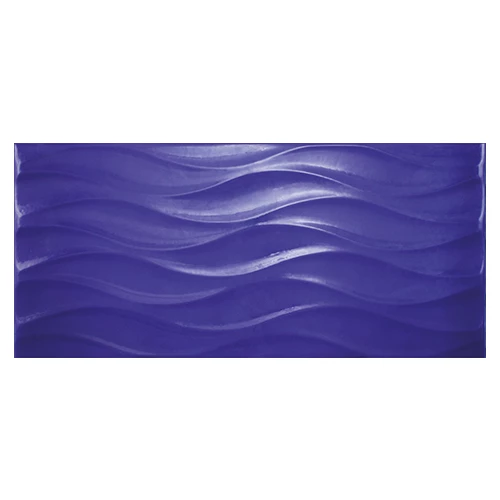 Плитка настенная Cersanit Wave WAG121 синяя 20х44