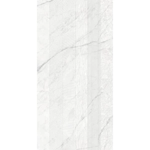 Декор Creanza Montesa White Decor Matt Glossy матовый с глянцевым эффектом белый CZ-GL07-D 160х80 см