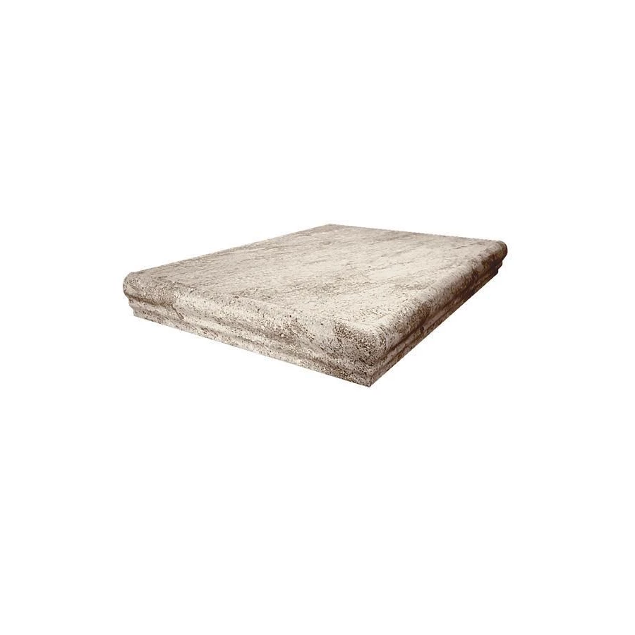 Ступень угловая левая из керамогранита Kerama Marazzi Терраса матовая коричневая SG158500N/GR/ANS 30х30 см