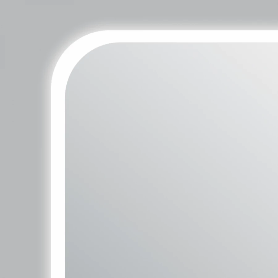 Зеркало Azario подсветка сенсорный выключатель с функцией диммера AZ-Z-018CS 100х60 см