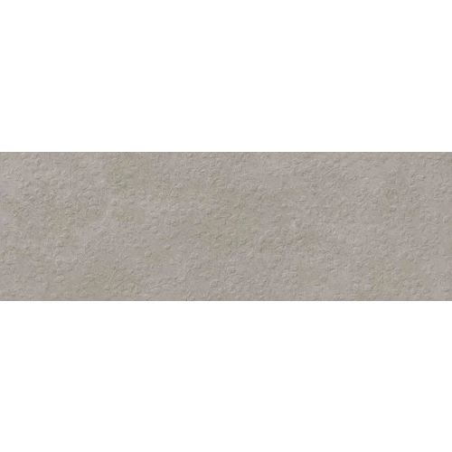 Плитка керамическая TAU Ceramica Портвалл Рлв Блоом Греиге / Portwall Rlv Bloom Greige матовая серая 031.627.0408.15504 100х33,3 см