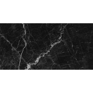 Керамогранит Neodom Marble Nero Creta Polished глянцевый черный CV20202 120x60 см