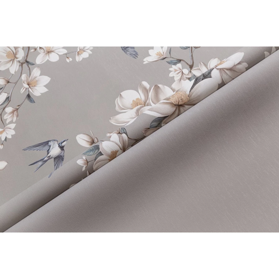 Обои флизелиновые Palitra Life Magnolia сиреневые PL72536-28 1,06х10,05 м