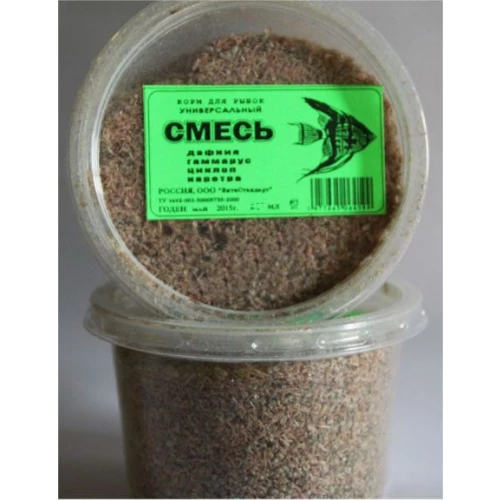 Корм для рыб ВитаСтандарт ВИТА-С смесь банка 35 150 мл