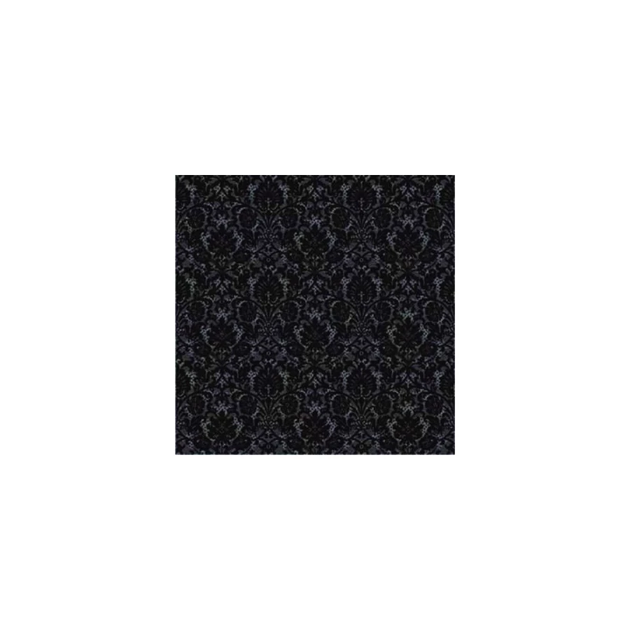 Керамогранит Керамин Органза 5 П черный 40х40 см