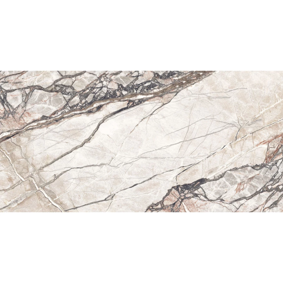 Керамогранит Flaviker Supreme Hedonism Quarzite Sky Nat R матовый серый PF60017520 120х60 см