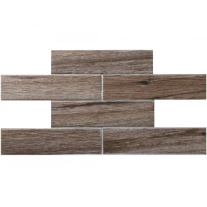 Мозаика Bonaparte Керамогранитная мозаика Marmi Dark 240х60 матовая коричневая 48,6х25,2 см