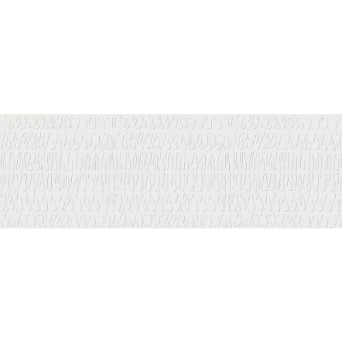 Плитка настенная Metropol Santorini Concept White Pure матовая белая R0002761 90x30 см
