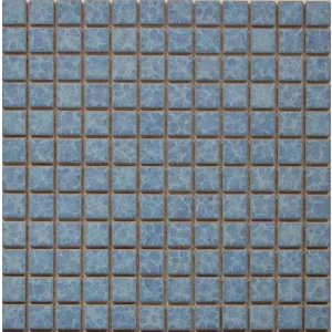 Мозаика Tonomosaic PY2301 из керамики, голубая 30*30 см