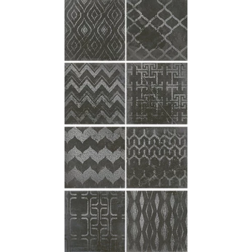 Керамогранит Atrium Cuadrado Glam Black ATR00001 23.5х23.5 см