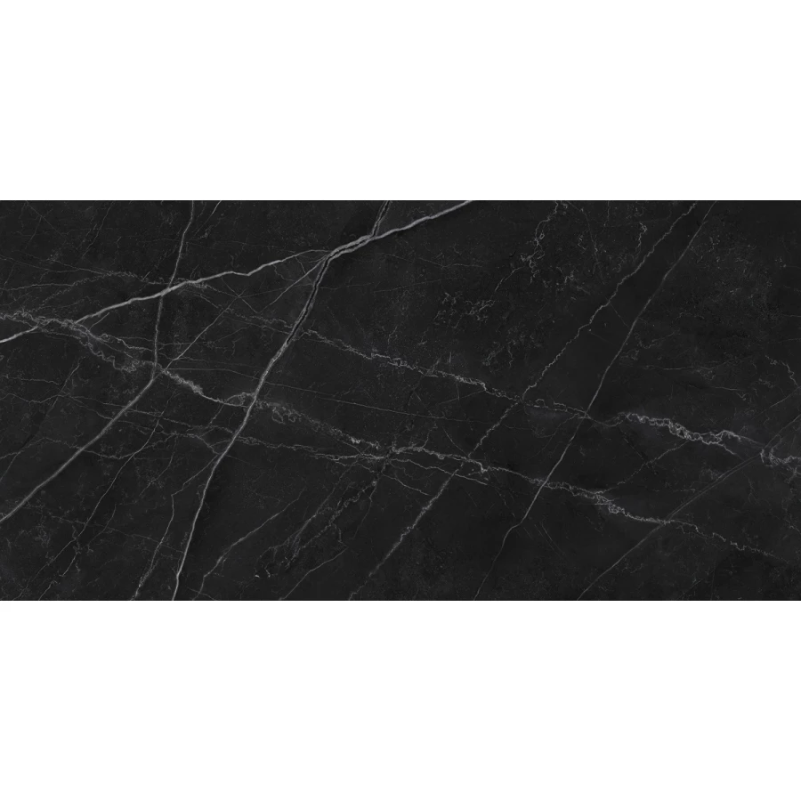 Керамогранит Opera Nero матовый карвинг чёрный LP6012G0201R 119,1х59,5 см