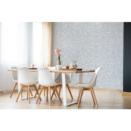 Обои флизелиновые Аспект Сакура голубые 30281-16 1,06х10,05 м