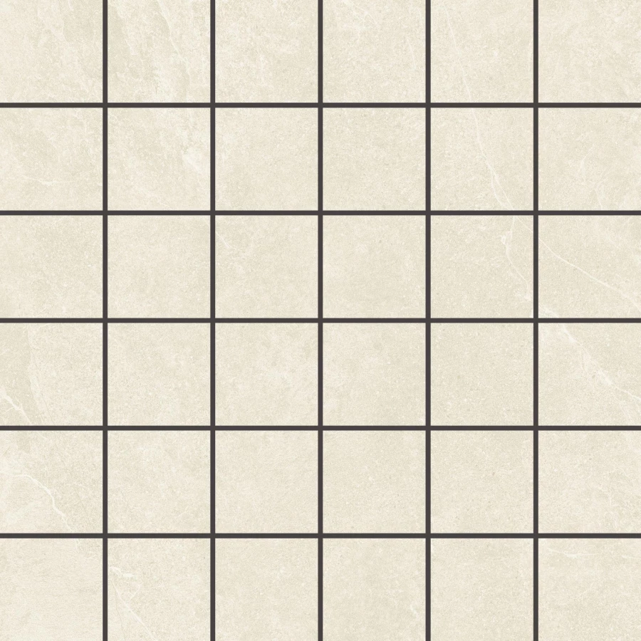 Мозаика Bonaparte Керамогранитная мозаика Ground Cream 48х48 матовая бежевая 30х30 см