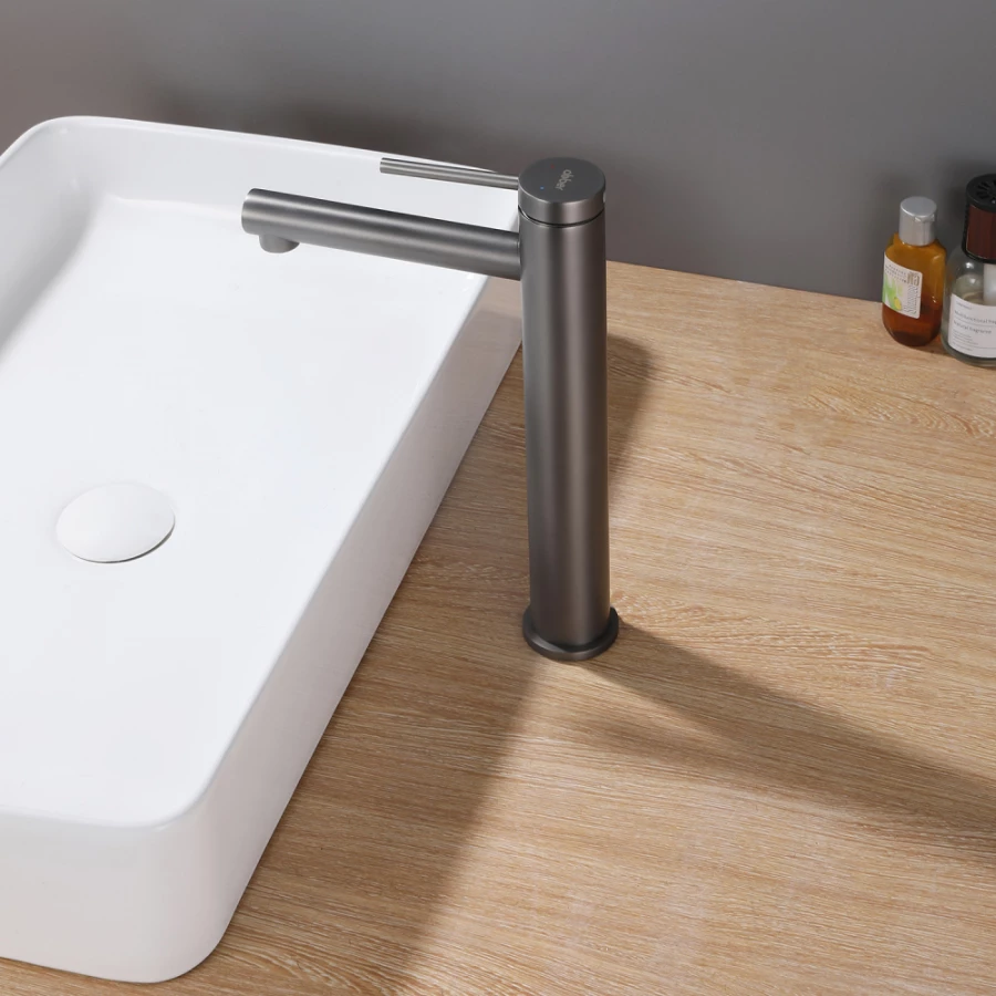 Смеситель Abber Emotion для накладной раковины никель AF8811NG