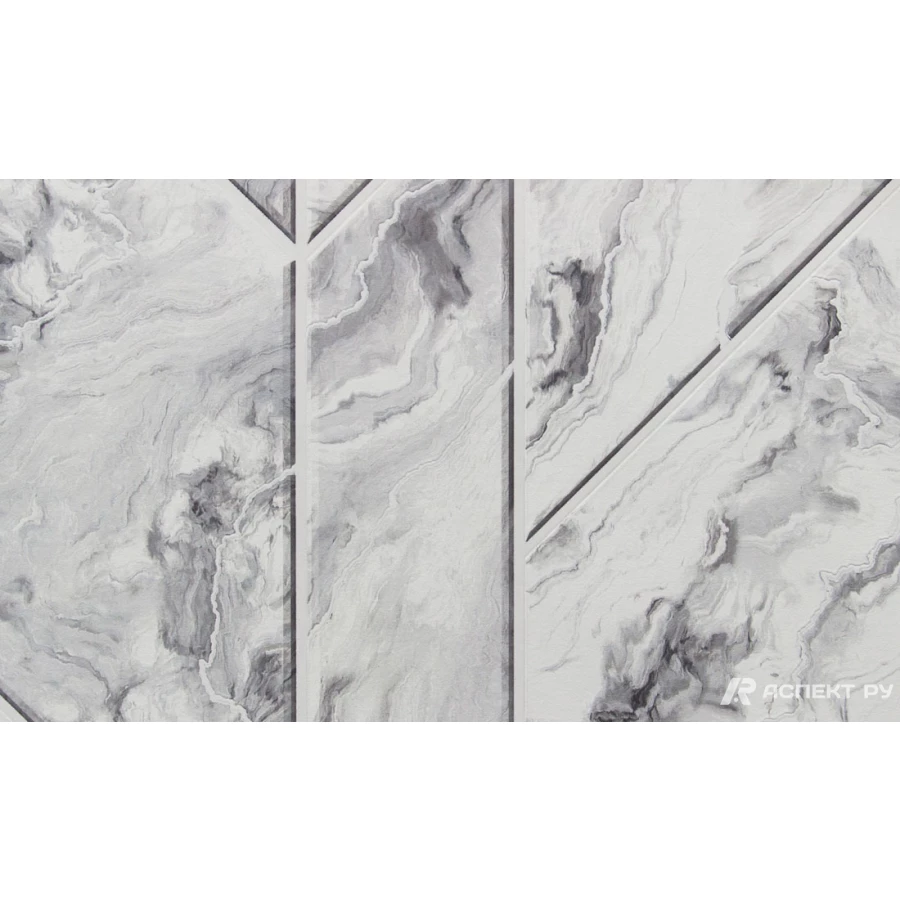 Обои виниловые Аспект Белфаст серые 10132-14 0,53х10,05 м