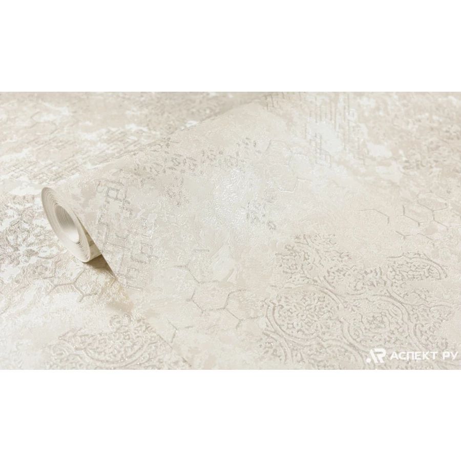 Обои флизелиновые Аспект Багдад бежевые 70661-12 1,06х10,05 м