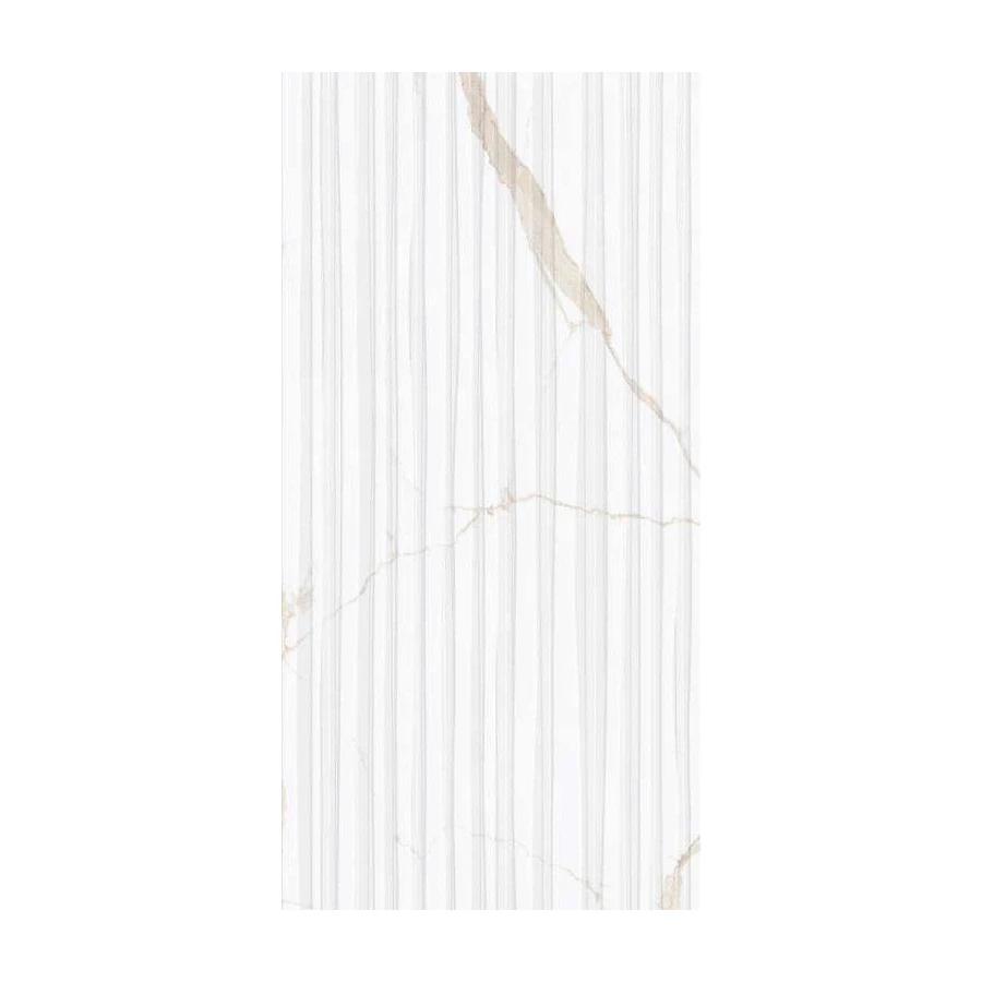 Настенная плитка Eurotile Statuario Gold Decor 60х30 см