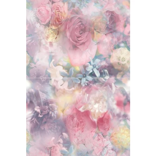 Панно Дельта Керамика Bouquet из 2-х плиток P2-1D177 40х30 см
