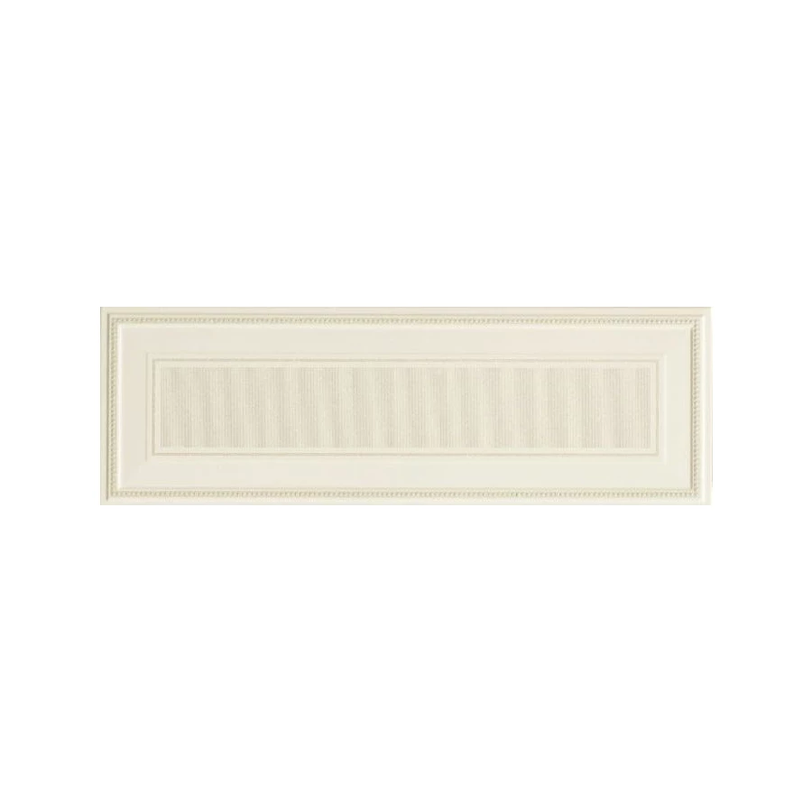 Плитка настенная Ascot Ceramiche New England Beige Boiserie Victoria Dec матовая бежевая EG332BVD 100х33,3 см