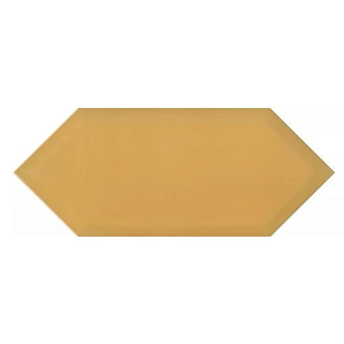 Плитка настенная Kerama Marazzi Алмаш грань глянцевый желтый 14х34 см