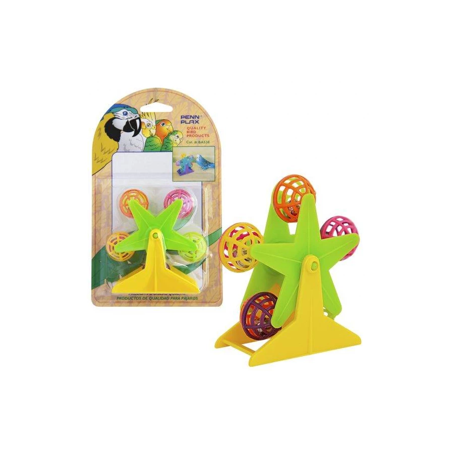Игрушка для птиц Penn-Plax Карусель на подставке