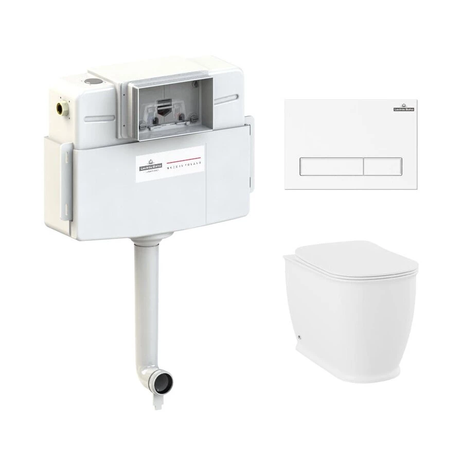 Унитаз Lavinia Boho Relfix Bell Pro 77060205 (комплект 4 в 1)