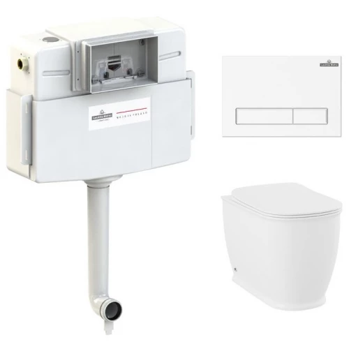 Унитаз Lavinia Boho Relfix Bell Pro 77060205 (комплект 4 в 1)