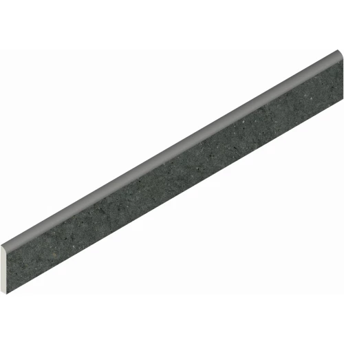 Керамогранит Italon Форум Стоун Петрол Плинтус матовый черный 610130001656 60х7,2 см