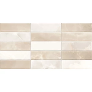 Плитка настенная ALMA Ceramica Azimut рельефная матовая бежевая TWA3060AZM14 60х30 см