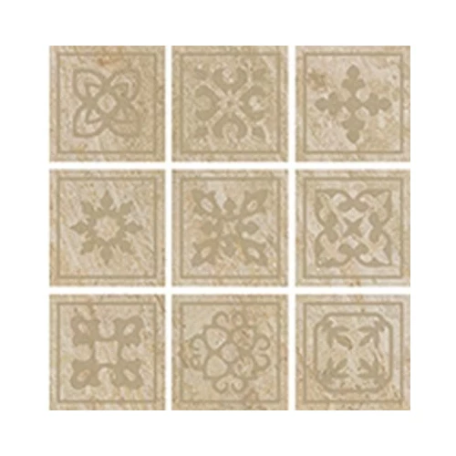 Декор Coliseumgres Тоццетто челтико Альпы бежевый 10*10 см